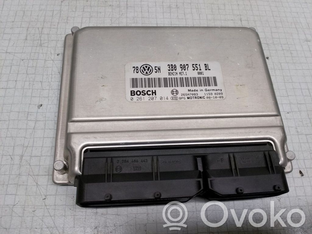 Volkswagen PASSAT B5.5 Engine control unit/module 