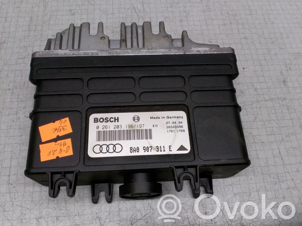 Engine control unit/module   0261203196,0261203197,8A0907311E