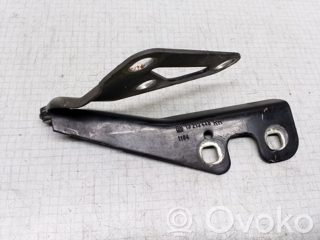 Opel Astra H Zawiasy pokrywy / maski silnika 