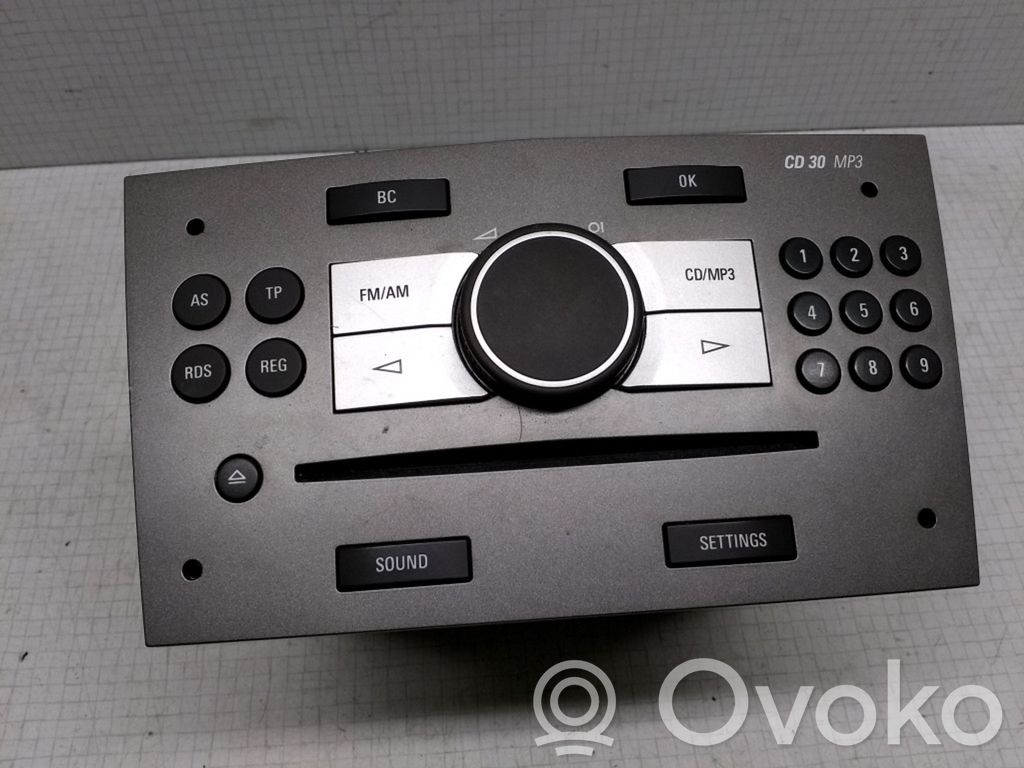 Opel Vectra C Radio/CD/DVD/GPS-pääyksikkö 