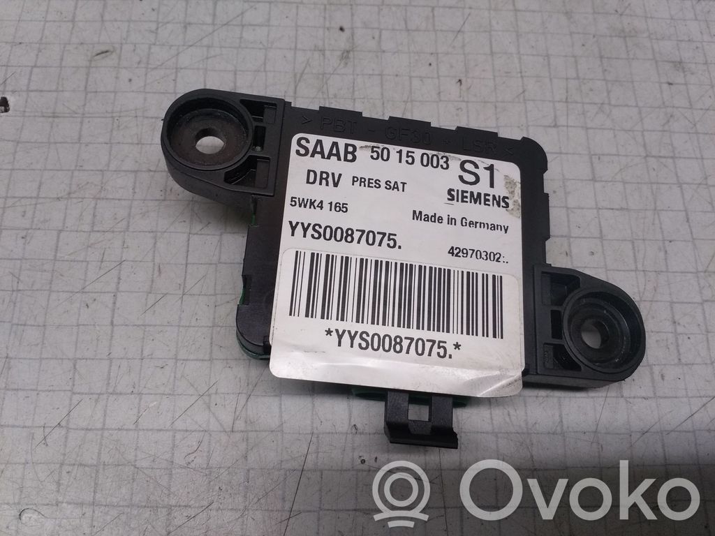 Saab 9-5 Airbagsensor Crashsensor Drucksensor 
