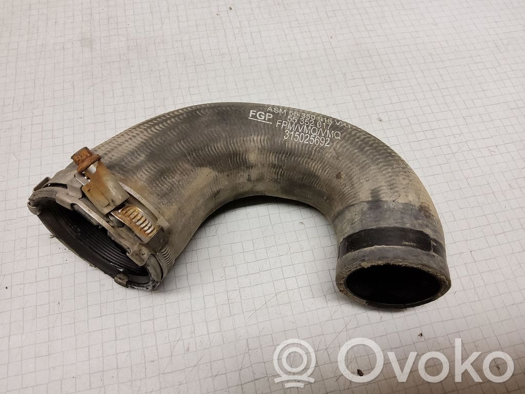 Opel Vectra C Intercooler hose/pipe 