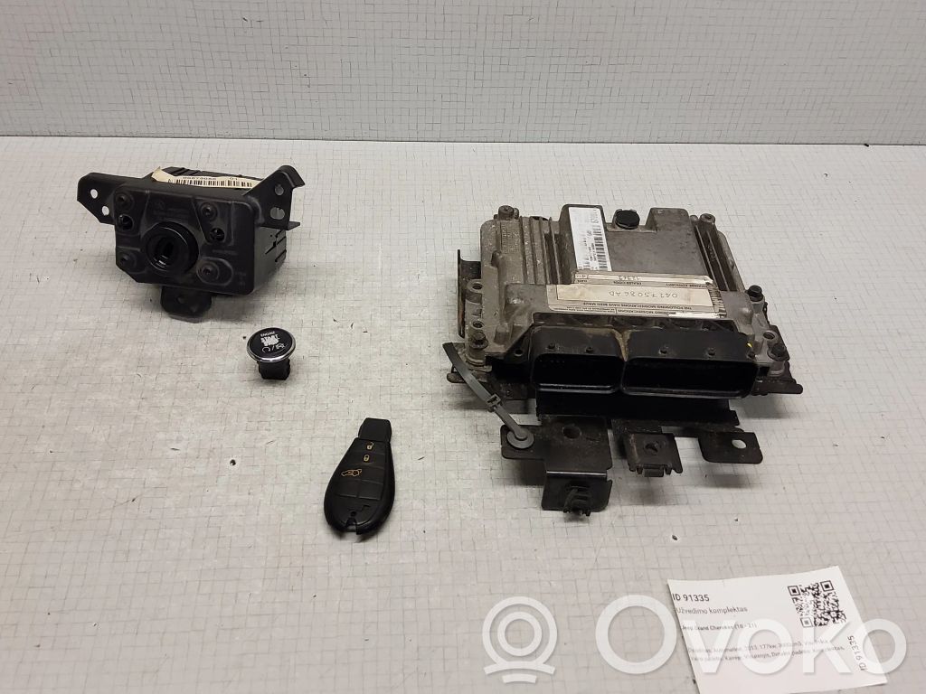 Engine ECU kit and lock set   2701AC01B,P05026647AH,04275086AD,12969,68079776AG,P68079778AG