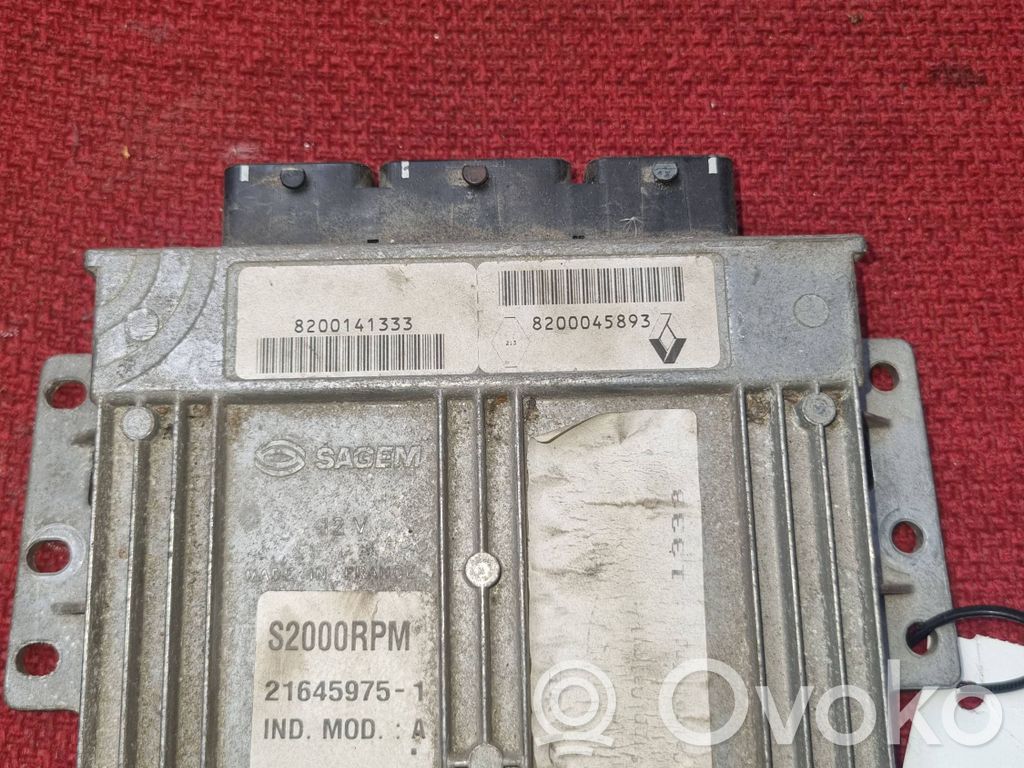 Renault Laguna II Engine control unit/module 