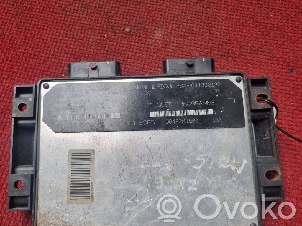 Engine control unit/module   9641390180,9648201580