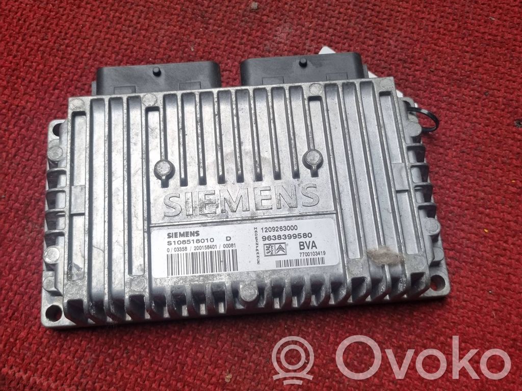 Peugeot 206 Gearbox control unit/module 