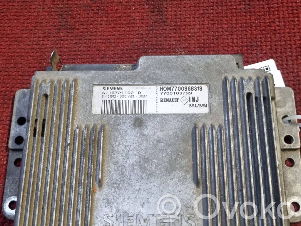 Renault Safrane Engine control unit/module 