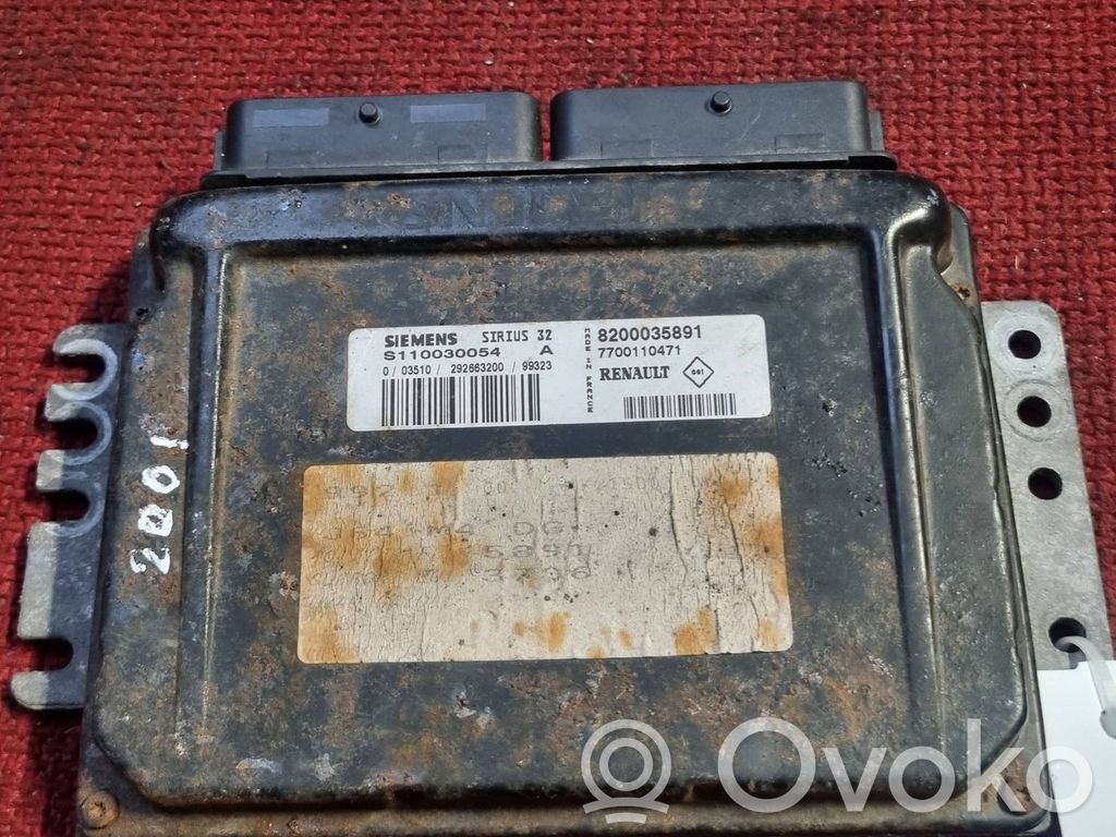 Engine control unit/module   7700110471