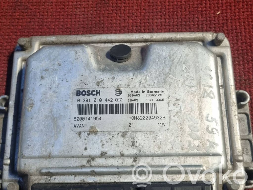 Renault Megane I Engine control unit/module 
