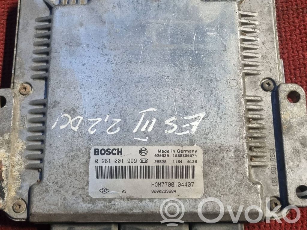 Renault Espace III Engine control unit/module 