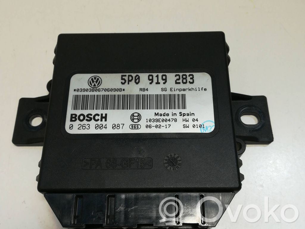 Parking PDC control unit/module   5P0919283,1039S00478