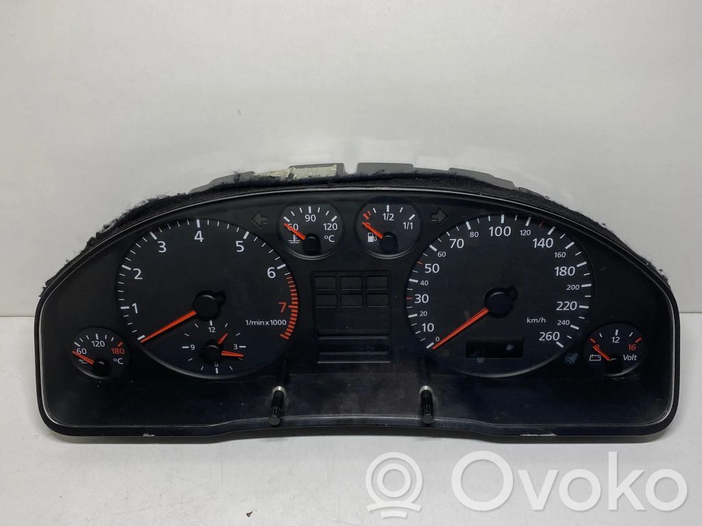 Audi A6 S6 C5 4B Speedometer (instrument cluster) 