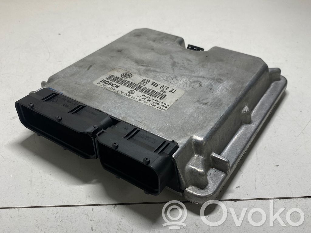 Engine control unit/module   038906019BJ,28SA4086,0281010176