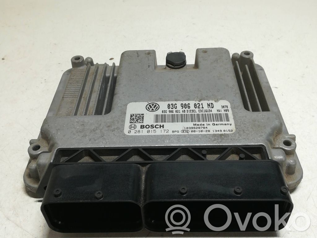 Volkswagen Touran I Engine control unit/module 