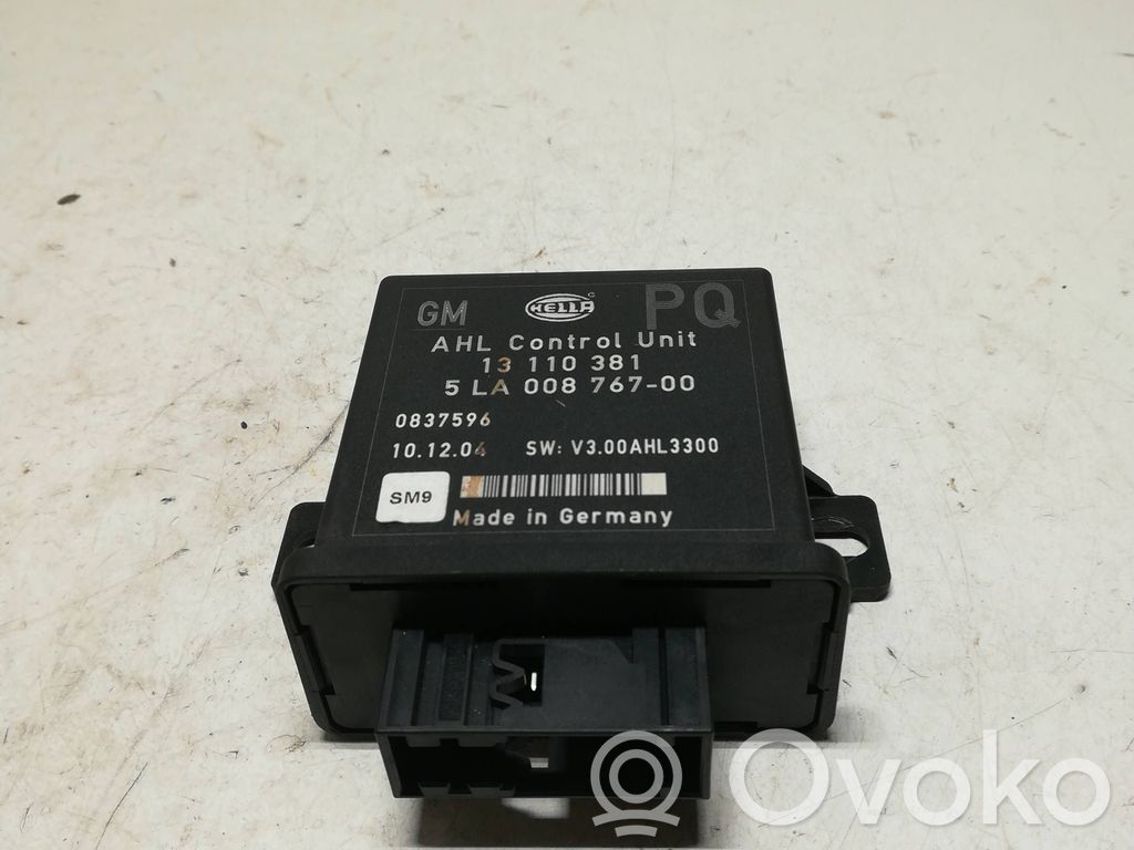 Opel Astra H Module d'éclairage LCM 