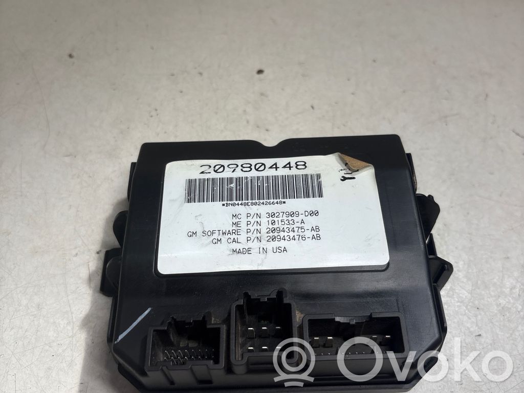 Opel Insignia A Other control units/modules 