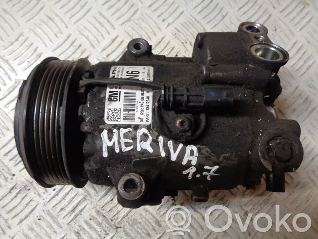 Opel Meriva B Kompresor / Sprężarka klimatyzacji A/C 
