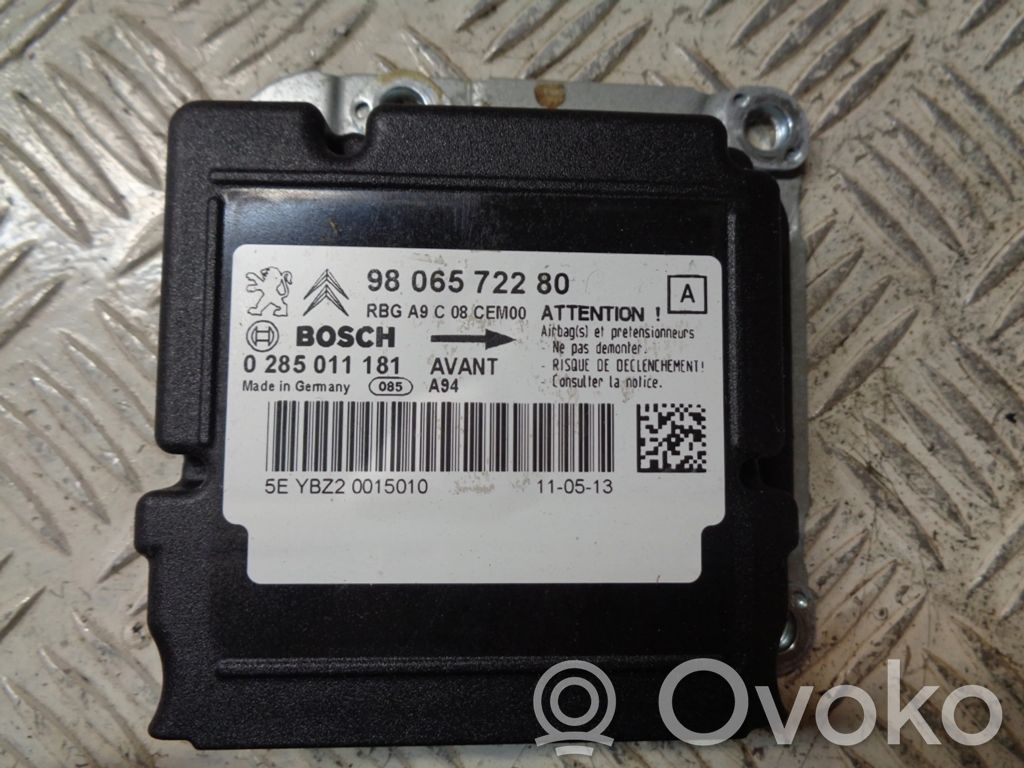 Peugeot 2008 I Sterownik / Moduł tylnego zawieszenia pneumatycznego 