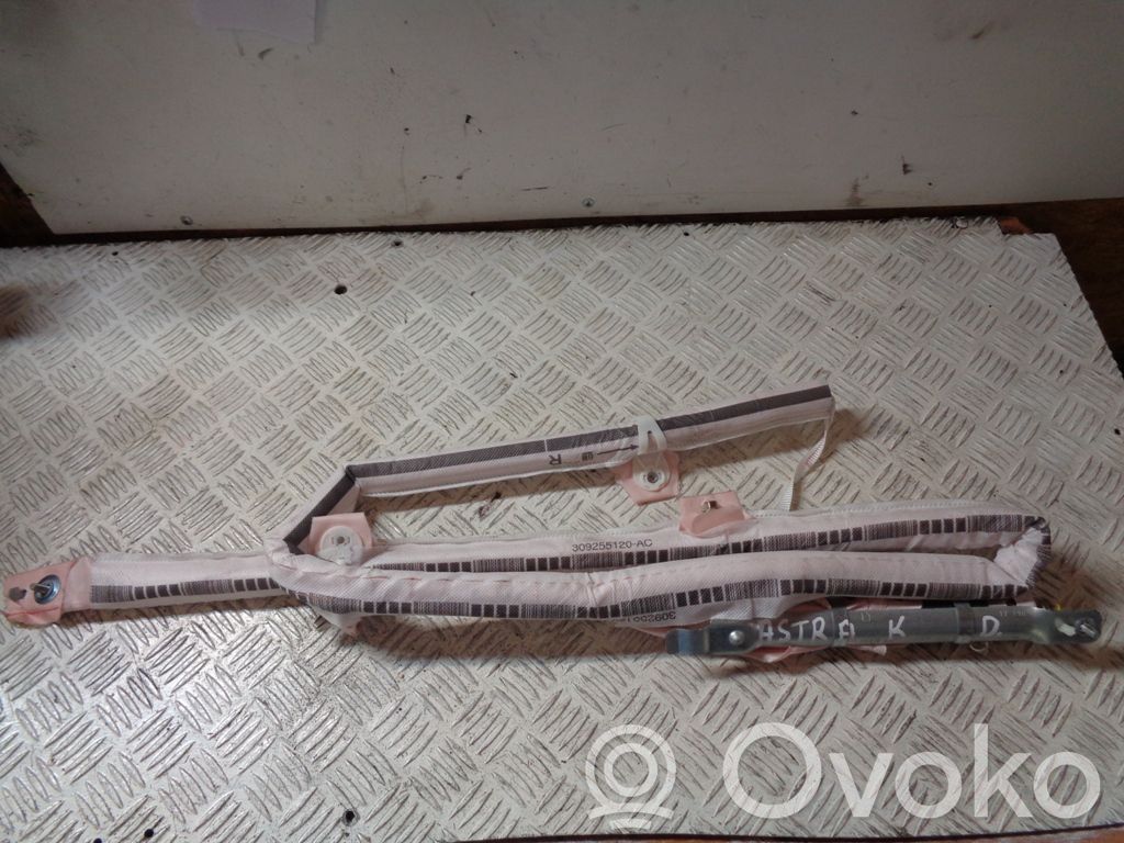 Opel Astra K Kopfairbag 