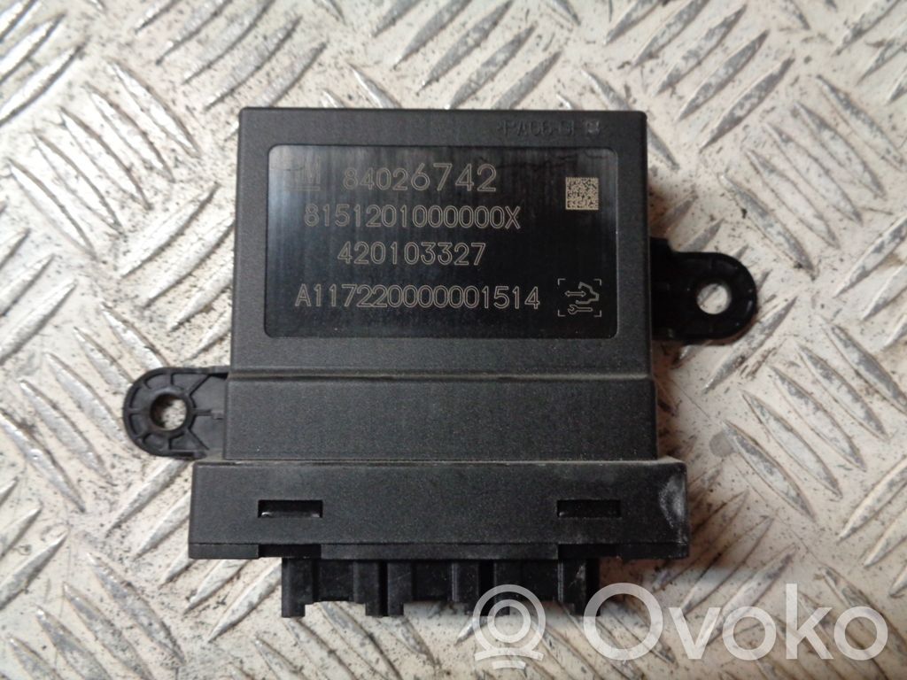 Opel Astra K Unité de commande, module PDC aide au stationnement 