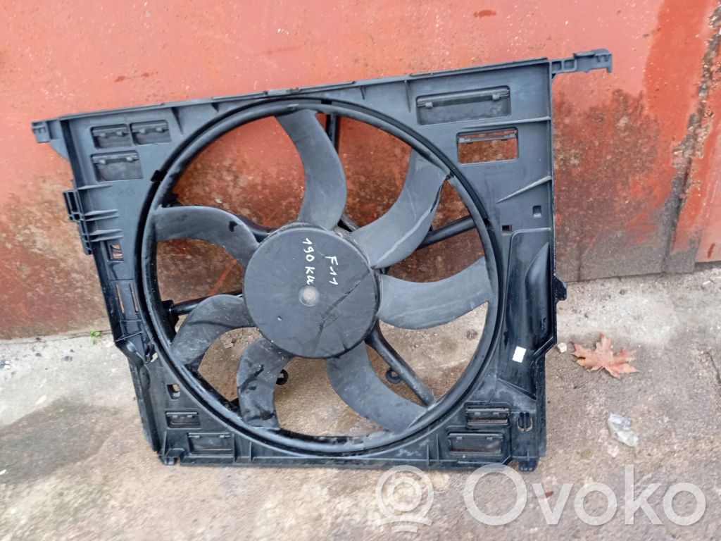 BMW 5 F10 F11 Elektryczny wentylator chłodnicy 