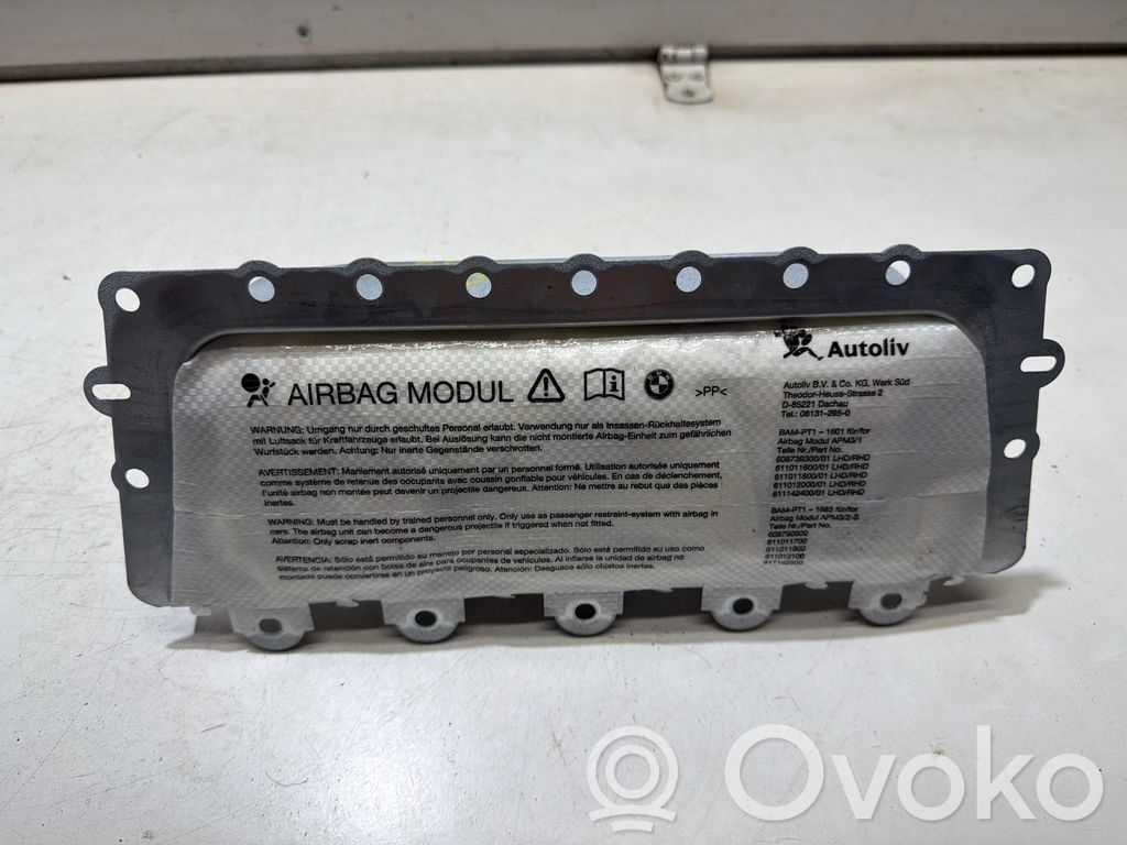 BMW 5 GT F07 Poduszka powietrzna Airbag pasażera 