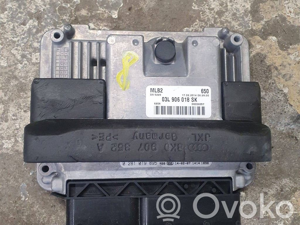 Mercedes-Benz C AMG W204 Engine control unit/module 