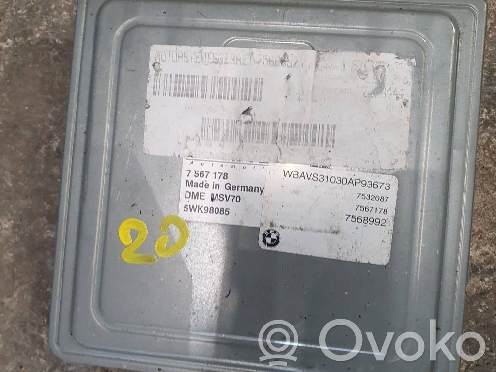 BMW 3 E90 E91 Engine control unit/module 