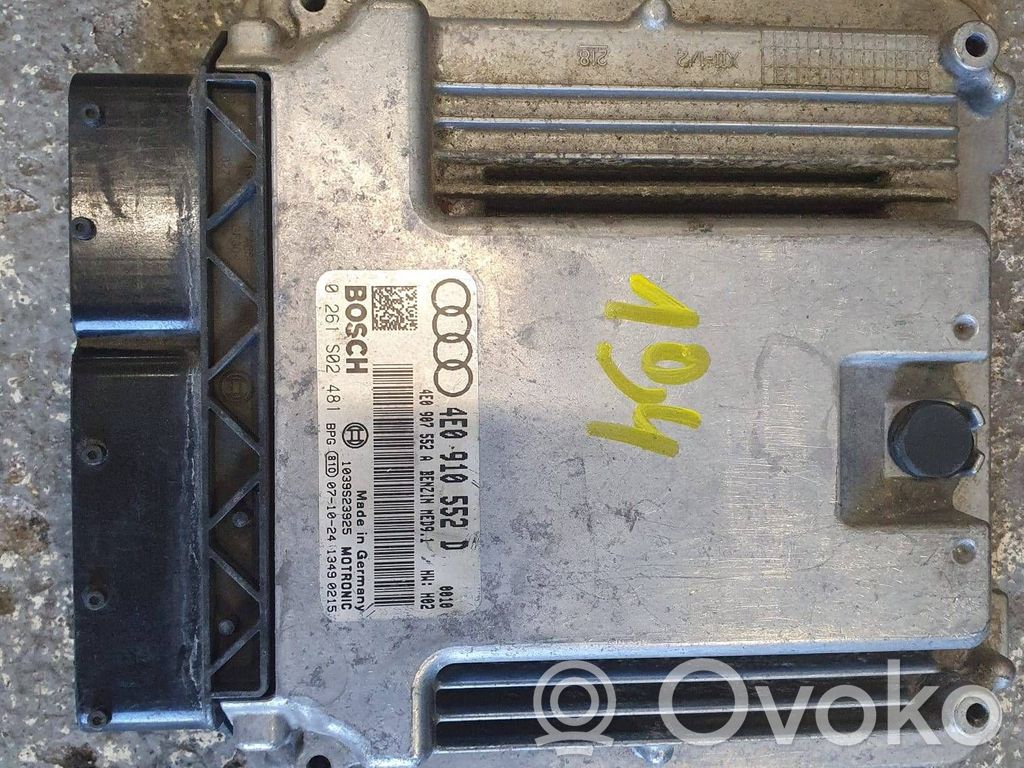 Audi A7 S7 4G Variklio valdymo blokas 