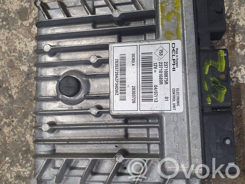 Engine control unit/module   237100875R,237101689R,040713