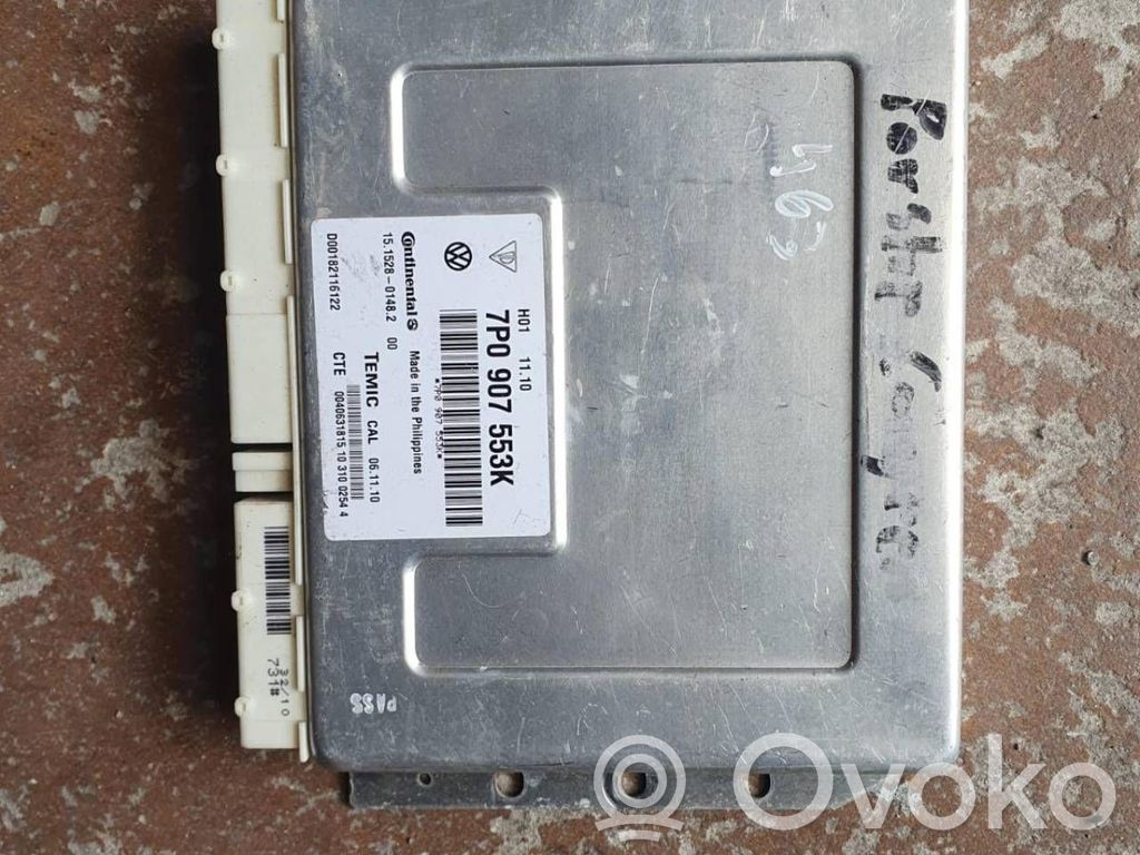 Porsche Cayenne (92A) Module de commande suspension pneumatique arrière 