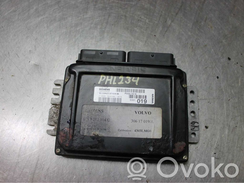 Volvo S40, V40 Injection control unit/module 