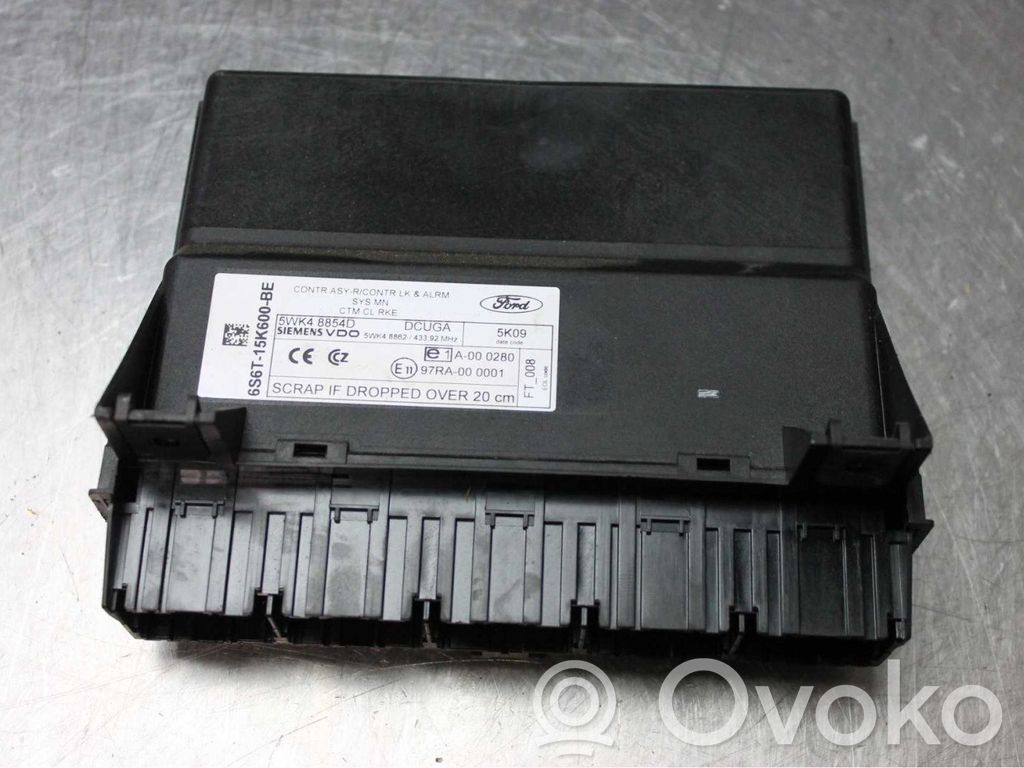 Ford Fiesta Door central lock control unit/module 
