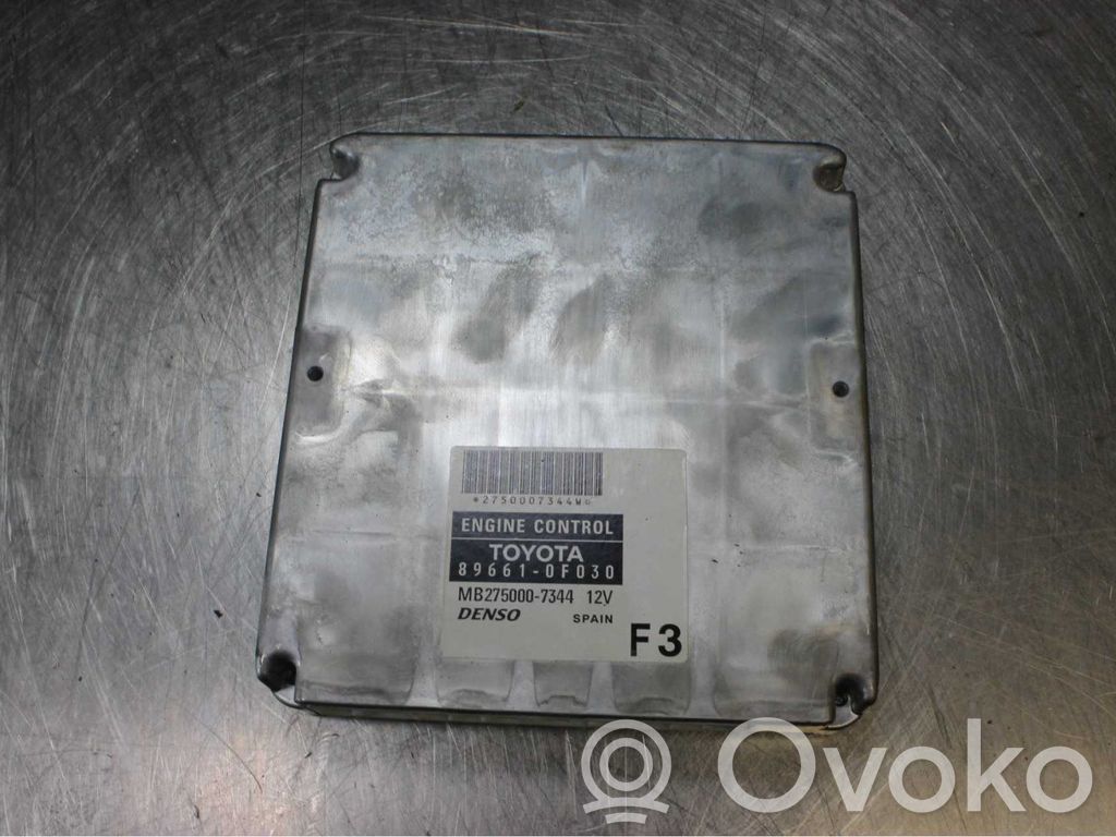 Toyota Corolla Verso AR10 Injection control unit/module 