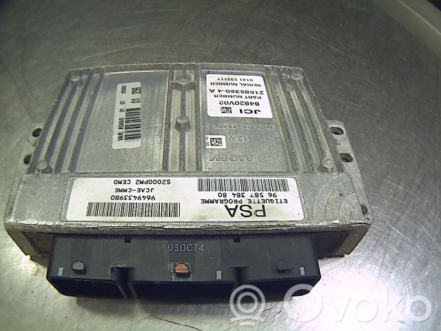 Peugeot 1007 Injection control unit/module 