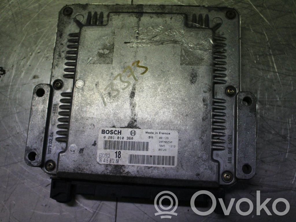 Injection control unit/module   9641607280,0281010360