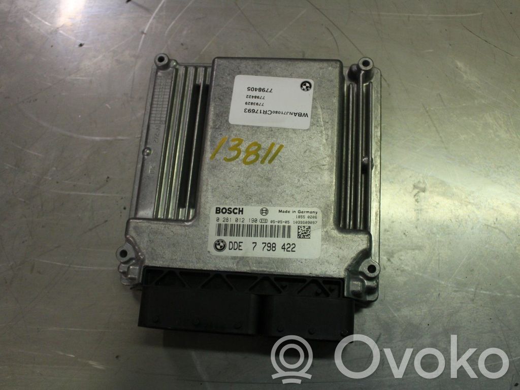 BMW 5 E60 E61 Injection control unit/module 