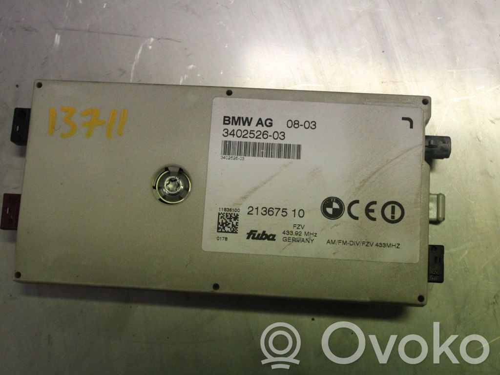 BMW X3 E83 Muut ohjainlaitteet/moduulit 