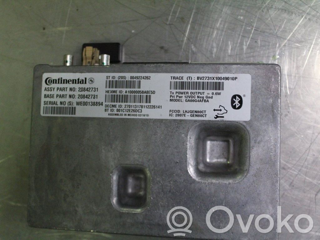 Chevrolet Camaro Other control units/modules 