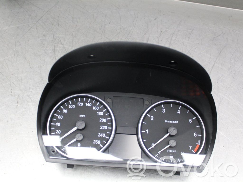 BMW 3 E90 E91 Speedometer (instrument cluster) 