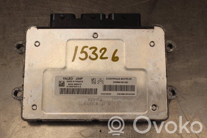 Injection control unit/module   9661961280,6204566375,215857854A