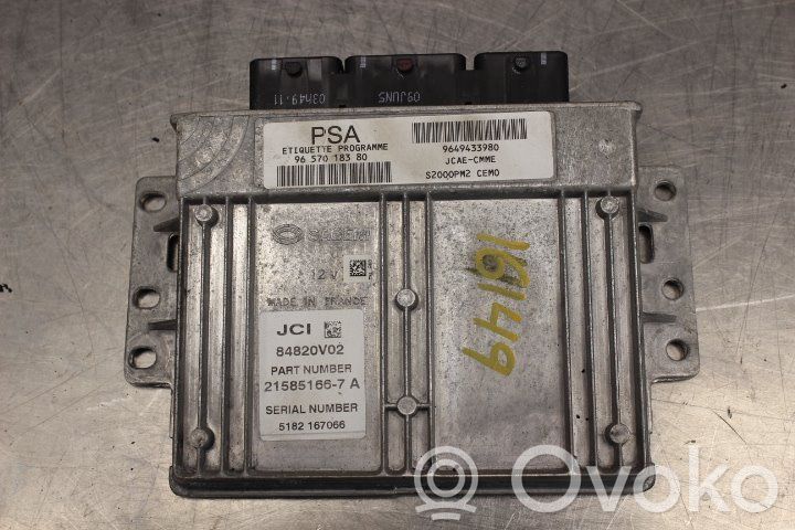Citroen C2 Injection control unit/module 