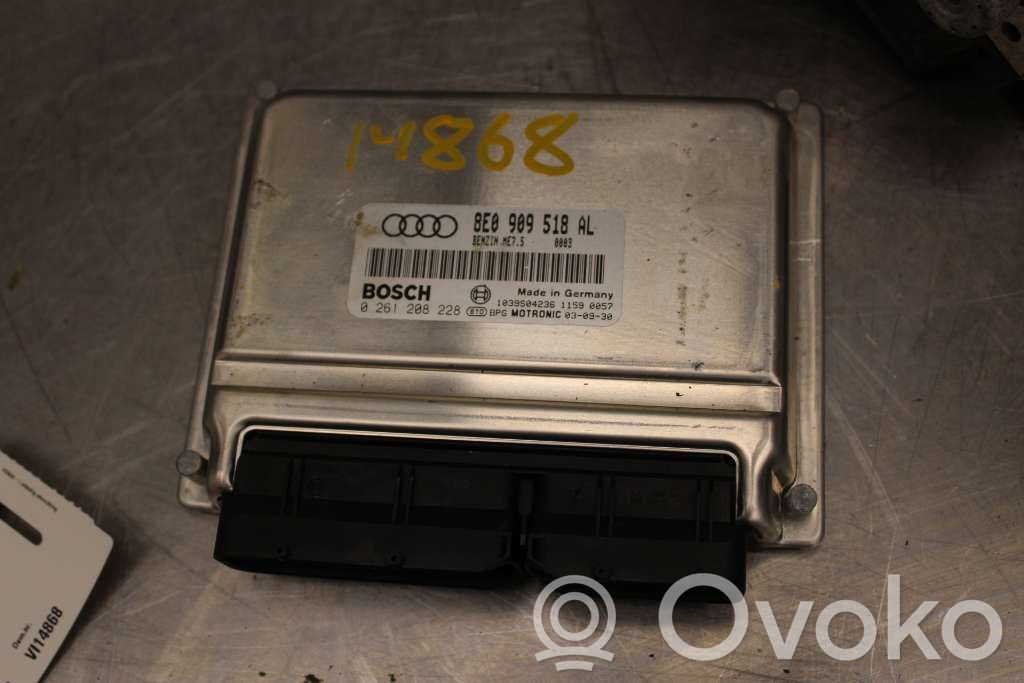 Audi A4 S4 B6 8E 8H Injection control unit/module 