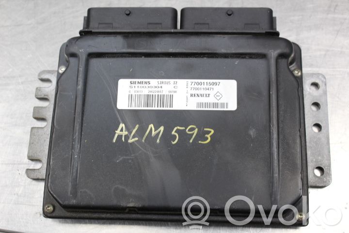 Renault Clio II Injection control unit/module 