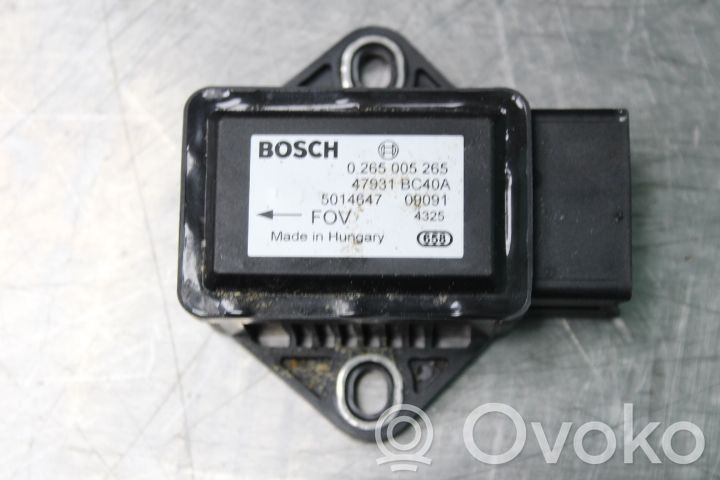 Sonstige Steuergeräte / Module   47931BC40A,0265005265
