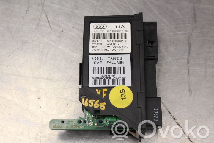 Audi A8 S8 D3 4E Oven ohjainlaite/moduuli 