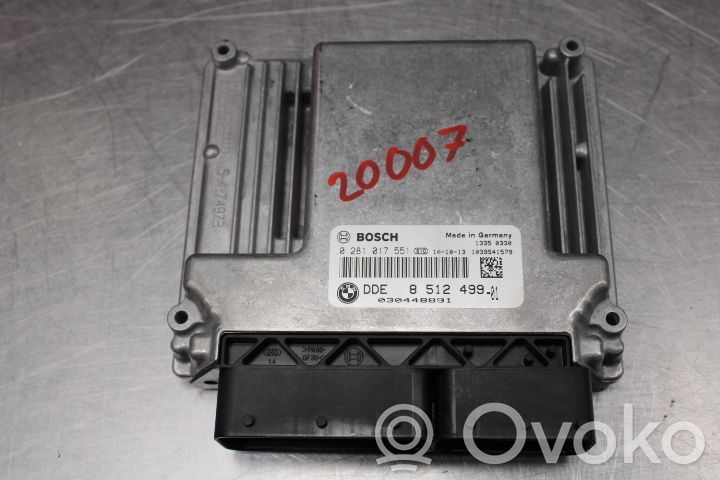 Injection control unit/module   8512499,0281017551,DDE