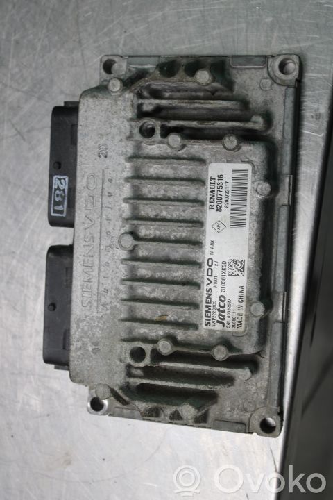Renault Laguna III Injection control unit/module 