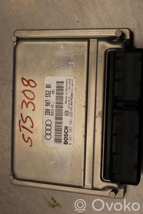 Unité de commande / module d'injection   0261207501,3B0907552BK