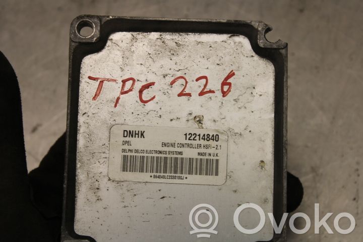 Opel Combo C Injection control unit/module 
